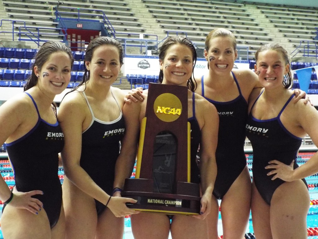 Top Five Division III Women's Swimming Title Contenders