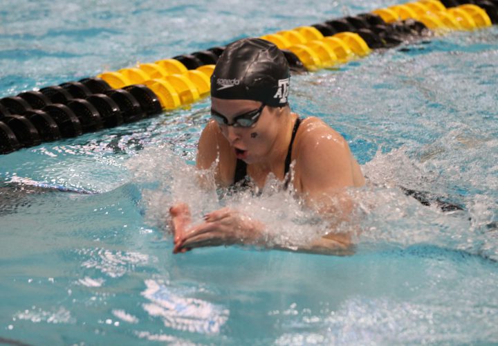 Texas A&M Leads Art Adamson Invitational Swimming World News