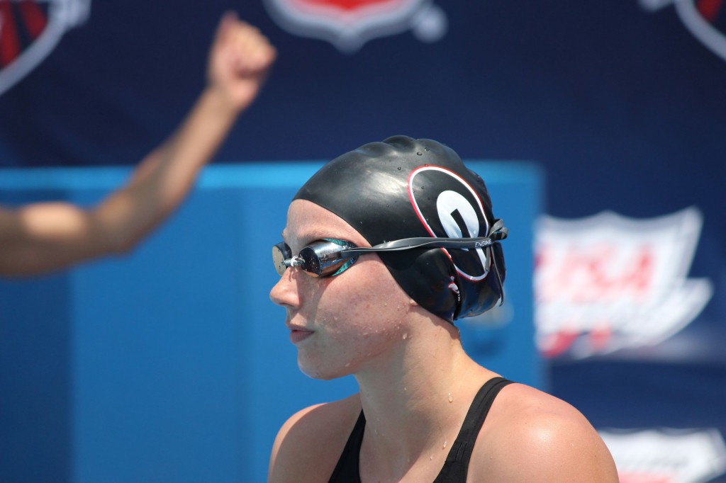 Hali Flickinger Finally Under 208 in 200 Fly Video Interview