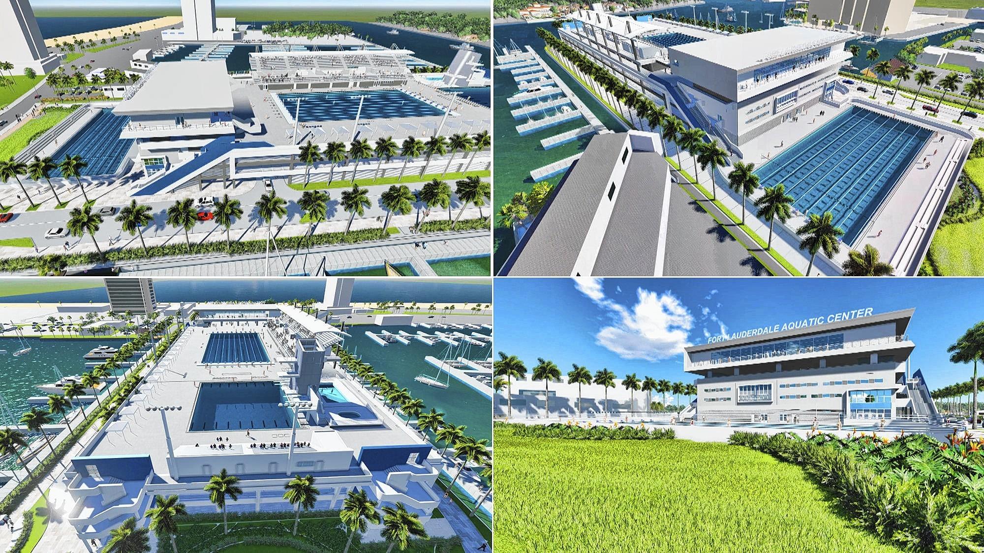 questions for fort lauderdale mayor over aquatic facility