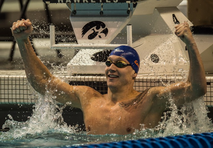 Florida's Caleb Dressel Goes 40.00 in 100y Freestyle ...