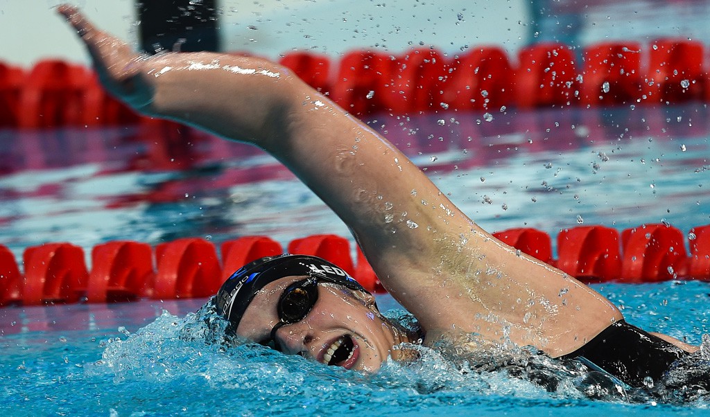 Katie Ledecky Earns USA Swimming’s Phillips 66 Performance Award