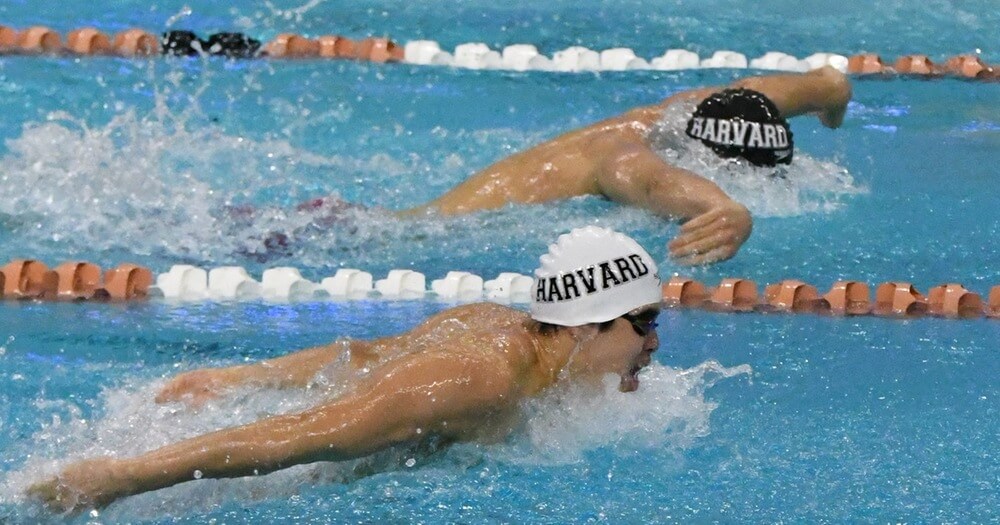 Harvard Men's Swimming & Diving Wins 25th Ivy League Championship Title