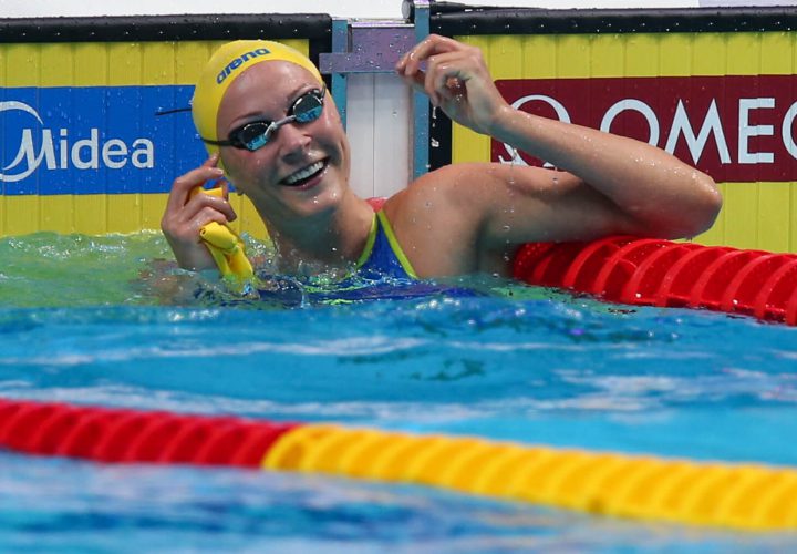 Sarah Sjostrom Takes Down Another World Record in Moscow - Swimming ...