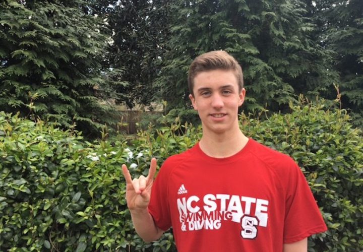 Virginia State Record Holder Noah Bowers Verbally Commits to NC State