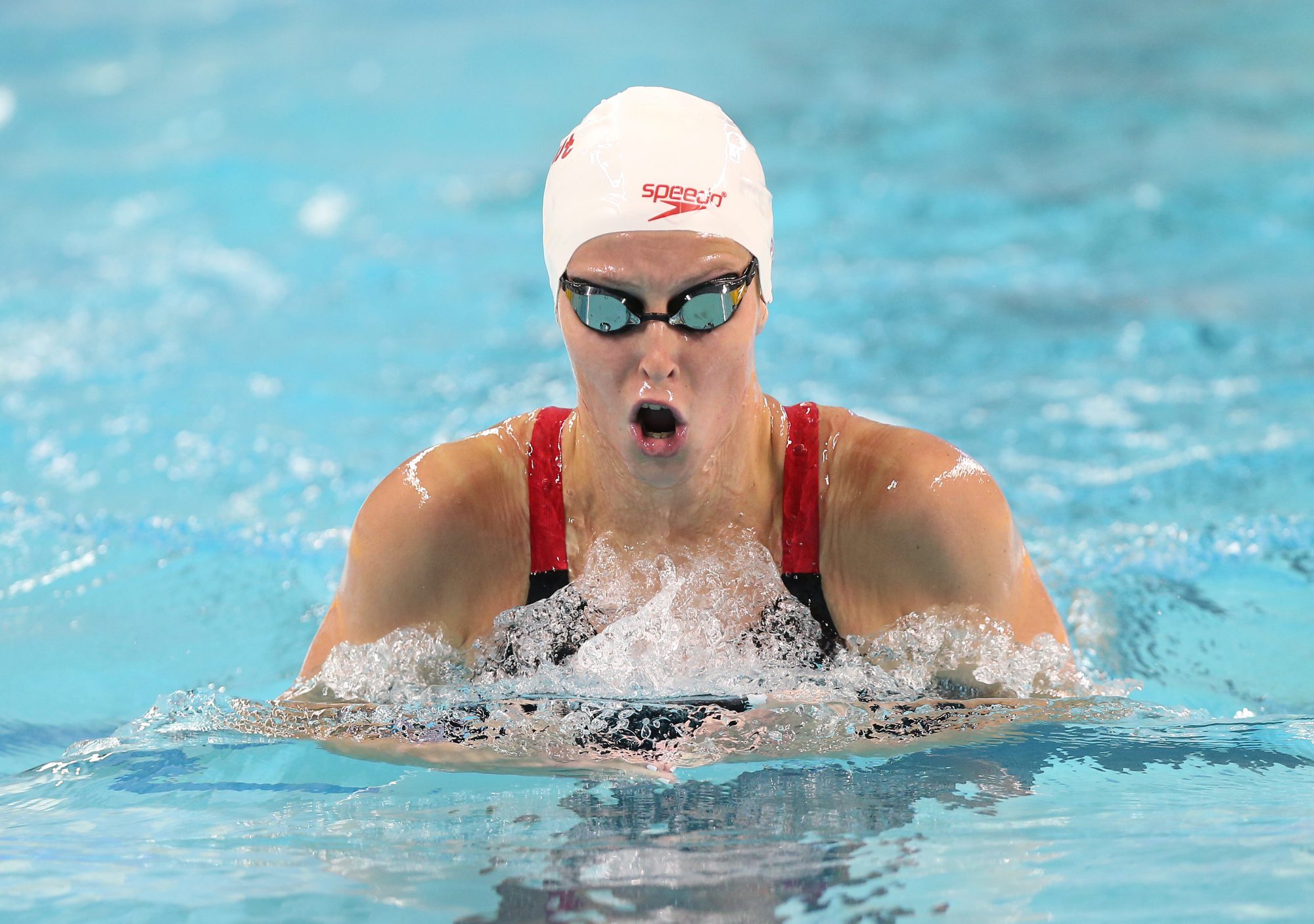 2019 Canadian Swimming Trials Sydney Pickrem Breaks Canadian Record