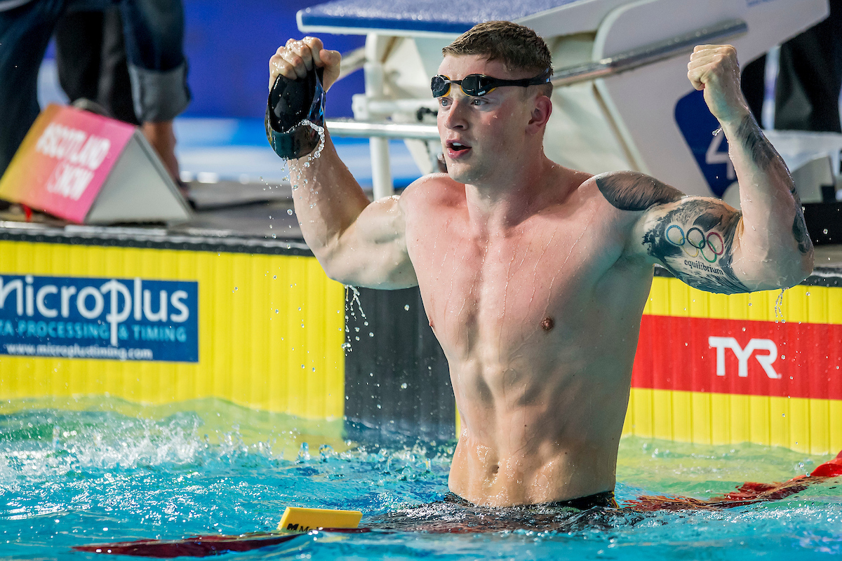 Adam Peaty Propels Great Britain to Men's 4x100 Medley Relay Title