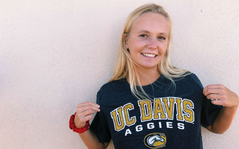 Eloise Engs Will Stay In-State and Swim for the UC-Davis Aggies - Swimming World News