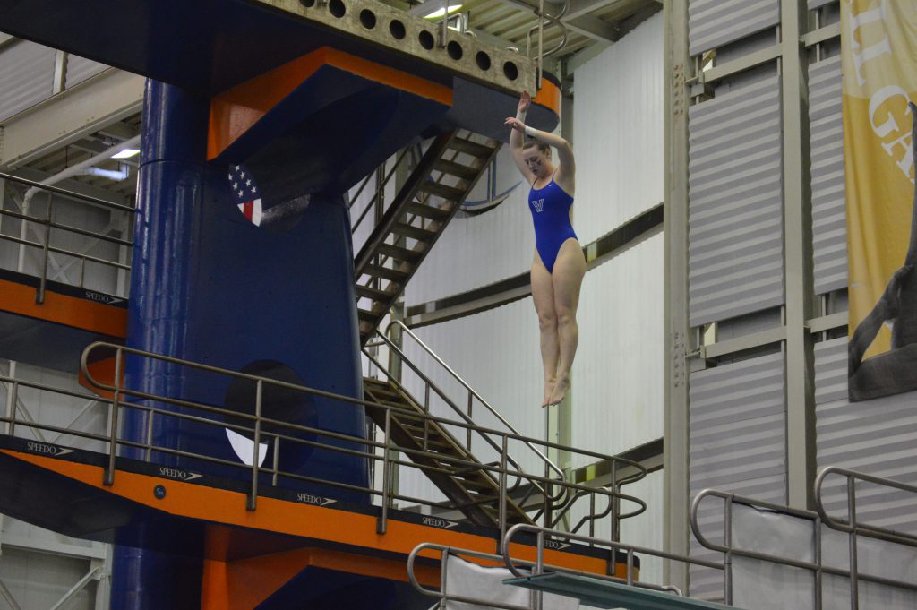 Villanova Diving Dominates At Big East Championships Swimming World News