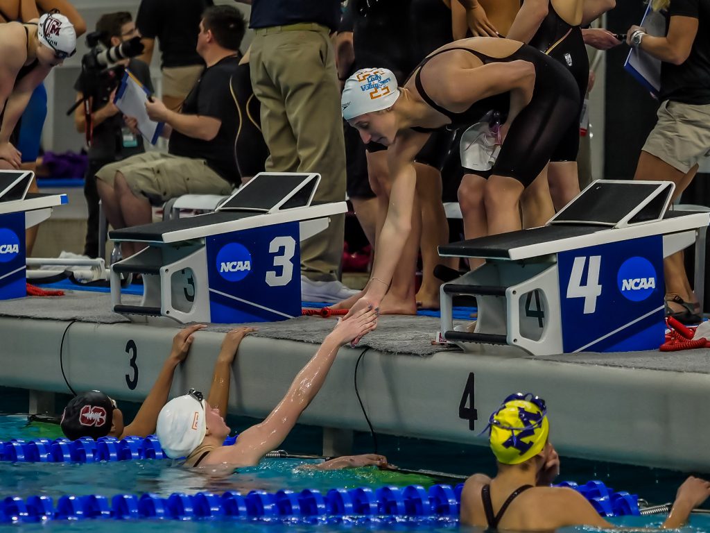 Tennessee Smashes 200 Medley Relay Field, Weitzeil Ties Fastest Split