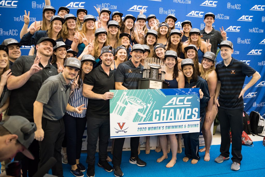 ACC Women’s Swimming Championships Day 4 Finals Virginia Wins 16th Title